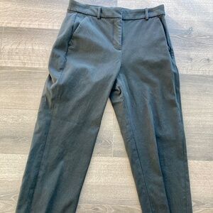 J.Crew Kallie Women's Black Dress Pants Size 6 Straight Leg Slacks